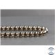 Perles en quartz fumé du Brésil - Rondes/8 mm - Grade A