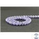 Perles en tanzanite de Tanzanie - Rondes/6 mm - Grade A