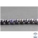 Perles en iolite de Madagascar - Rondes/8 mm - Grade A