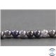 Perles en iolite de Madagascar - Rondes/8 mm - Grade A