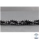 Perles facettées en tourmaline noire de Madagascar - Roues/6 mm - Grade AB