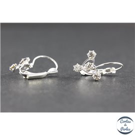 Support boucles d'oreilles - 21 mm - Argenté