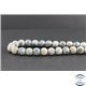 Perles en jaspe K2 du Pakistan - Rondes/10mm - Grade AB