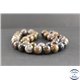 Perles en pietersite de Chine - Rondes/12mm - Grade AB