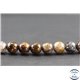 Perles en pietersite de Chine - Rondes/10mm - Grade AB