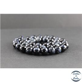 Perles en oeil de faucon - Rondes/10mm - Grade A