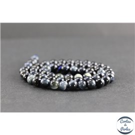 Perles en oeil de faucon - Rondes/6mm - Grade A