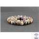 Perles en pietersite de Chine - Rondes/8mm - Grade AB