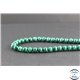 Perles en malachite du Congo - Rondes/6mm - Grade AA