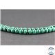 Perles en malachite du Congo - Rondes/6mm - Grade AA