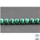 Perles en malachite du Congo - Rondes/6mm - Grade AA