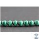 Perles en malachite du Congo - Rondes/6mm - Grade AA