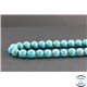 Perles en turquoise HuBei - Rondes/8.5mm - Grade AB