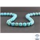 Perles en turquoise HuBei - Rondes/8.5mm - Grade AB