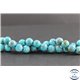 Perles en turquoise HuBei - Rondes/8.5mm - Grade AB