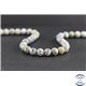 Perles en jaspe K2 du Pakistan - Rondes/8mm - Grade AB