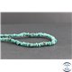 Perles en turquoise HuBei - Chips/6mm - Grade AB