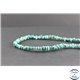 Perles en turquoise HuBei - Chips/6mm - Grade AB