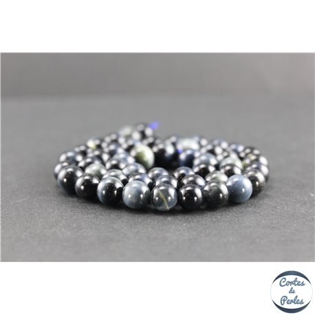 Perles en oeil de faucon - Rondes/8mm - Grade A