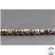 Perles en pietersite du Brésil - Rondes/6mm - Grade AB