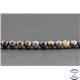 Perles en pietersite du Brésil - Rondes/6mm - Grade AB