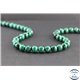 Perles en malachite du Congo - Rondes/8mm - Grade AA