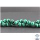 Perles en malachite du Congo - Rondes/8mm - Grade AA