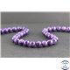 Perles en charoïte de Russie - Rondes/8mm - Grade AAAA