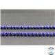 Perles en lapis lazuli d'Afghanistan - Rondes/6 mm - Grade A