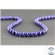 Perles en lapis lazuli d'Afghanistan - Rondes/6 mm - Grade A