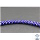 Perles en lapis lazuli d'Afghanistan - Rondes/6 mm - Grade A