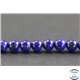 Perles en lapis lazuli d'Afghanistan - Rondes/6 mm - Grade A