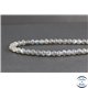 Perles en labradorite de Madagascar - Rondes/6mm - Grade AA