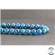 Perles en apatite de Madagascar - Rondes/10mm - Grade AA