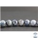 Perles en apatite grise de Madagascar - Rondes/12mm - Grade AB