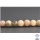 Perles en pierre de Soleil - Rondes/8mm - Grade AB