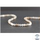 Perles en pierre de Soleil grise - Rondes/4mm - Grade A