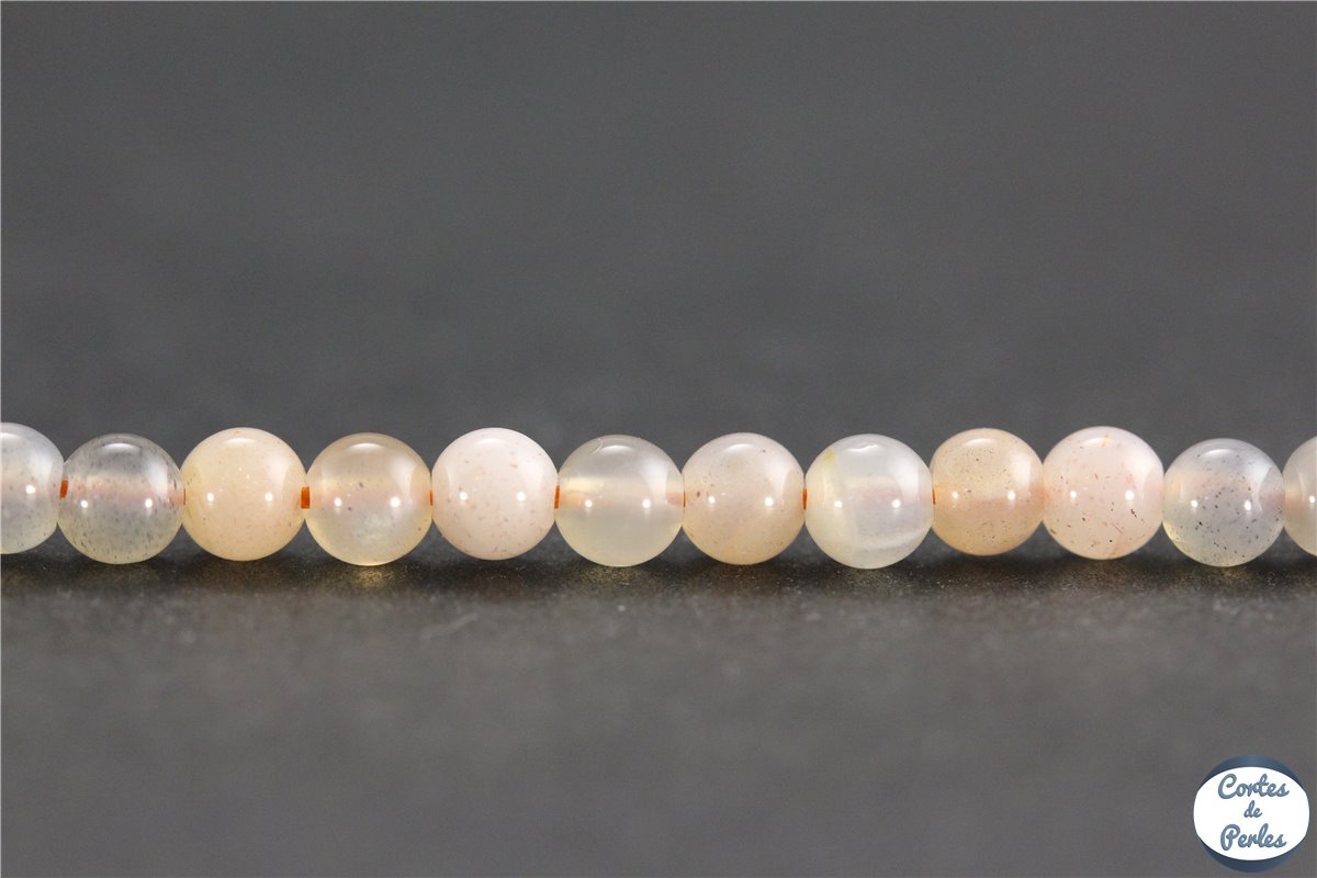 4 Mm Grenat Pierres précieuses perles AAA Grade brin de 105 Perles