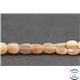 Perles en pierre de Soleil - Ovales/10mm - Grade A