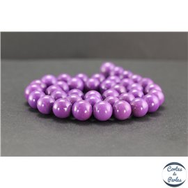 Perles en phosphosidérite du Chili - Rondes/10mm - Grade AB