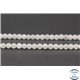 Perles en pierre de Lune opalescente d'Inde - Rondes/4 mm - Grade AA