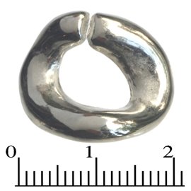 Apprêts en Résine - 24,5 mm - Argenté