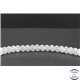 Perles en sélénite de Russie - Rondes/6mm - Grade A