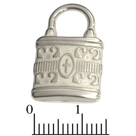 Apprêts en Résine - Cadenas/22 mm - Argenté