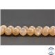 Perles en pierre du soleil - Rondes/8mm - Grade AA