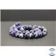 Perles en sodalite d'Afrique du Sud - Rondes/8mm - Grade AB+