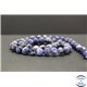 Perles en sodalite d'Afrique du Sud - Rondes/8mm - Grade AB+