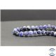 Perles en sodalite d'Afrique du Sud - Rondes/8mm - Grade AB+