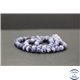 Perles en sodalite d'Afrique du Sud - Rondes/6mm - Grade AB+