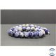 Perles en sodalite d'Afrique du Sud - Rondes/10mm - Grade A